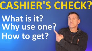 What is a CASHIERS CHECK  Cashiers Check vs Personal Check [upl. by Merl]