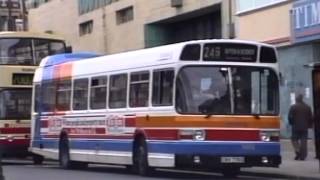 BOGNOR CHICHESTER BUSES1990 [upl. by Winzler]