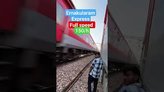 Ernakulam Express full speed 150hfollower haighlight train trending reel [upl. by Xino]