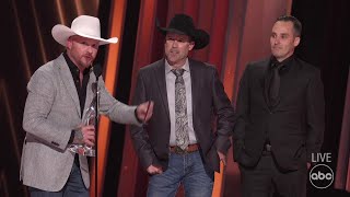 Cody Johnson Accepts the Award for Single of the Year at CMA Awards 2022  The CMA Awards [upl. by Yemaj]