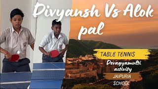 Table tennis match between under 14 boys category [upl. by Athalie]