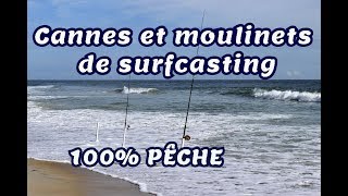 Choisir canne et moulinet pour débuter en surfcasting à bon prix [upl. by Hgielhsa]