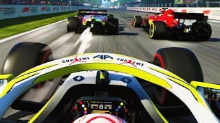 THE MOST BONKERS RACE YET AGAINST ALL THE ODDS  F1 2020 MY TEAM CAREER Part 94 [upl. by Junina810]