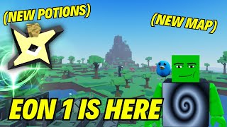 EON 1 IS ACTUALLY HERE IN SOLS RNG Massive Map New Potions [upl. by Nnilsia]