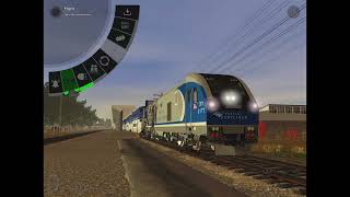 Trainz 3 Passenger Run [upl. by Eceer]