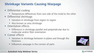 Understanding Warpage and Shrinkage in Moldflow Insight Part 1 [upl. by Enialehs274]