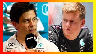 Toto Wolffs F1 rival turns the heat on Mercedes boss over Mick Schumacher [upl. by Sharona]