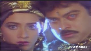 Raja Vikramarka movie songs  Naagini Vo Bhoginivo song  Chiranjeevi Amala Raadhika [upl. by Lomasi73]