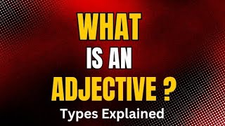 What is an Adjective🤔 Learn Descriptive Words in Minutes  Example amp Definition StudySpotGuide [upl. by Aidil]