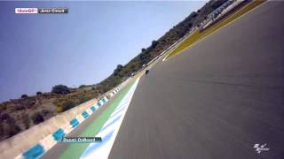 Jerez  Ducati OnBoard [upl. by Dniren]