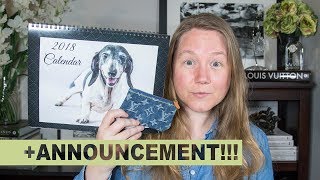 UNBOXING Louis Vuitton Denim Cles and Cleaning Tips  Autumn Beckman [upl. by Aynatal]