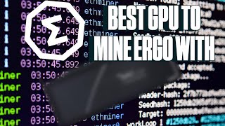 The Best GPU For Mining Ergo [upl. by Aliekat]