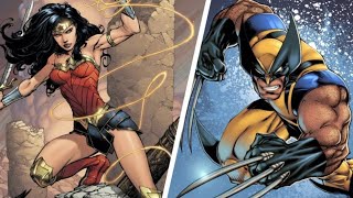 Wolverine vs Wonder Woman batinthesun [upl. by Dorree759]