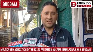 Multicare Diagnostic Centre Hosts Free Medical Camp in Malpora Khag Budgam [upl. by Thurlow]