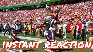 Instant Reaction to the 49ers 3013 Win Over the Patriots [upl. by Eadith]