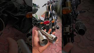 Continental Gt 650  DB killer Installation gt650 continentalgt650 youtuber ytshorts [upl. by Yartnod]