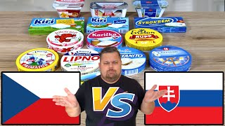 Česko VS Slovensko Souboj mazacích sýrů [upl. by Nebur]