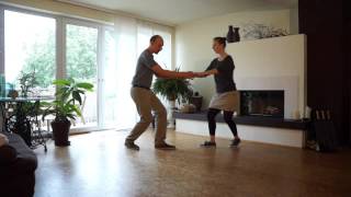 Lindy Hop Tutorial Drill 6 [upl. by Carroll]