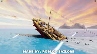 RMS LUSITANIA  Sinking Recreation Sleeping Sun Tiny Sailors World [upl. by Ragse]