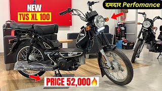 quotNew TVS XL 100 2024🚀  The Perfect Workhorsequot Price Features MileageFull Review ​⁠BikesHunt [upl. by Lanny]