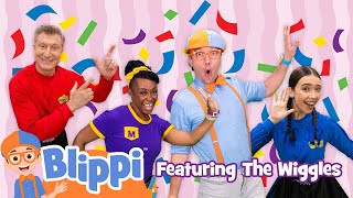 Blippi Wiggle Feat The Wiggles ✨  Blippi Songs 🎶 Educational Songs For Kids [upl. by Abixah]