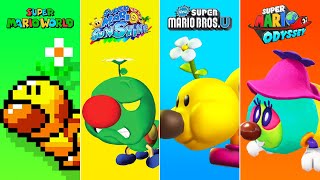 Evolution of Wiggler in Super Mario Games 19902021 [upl. by Anwahsat488]