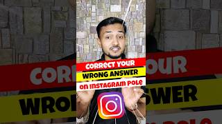 Instagram Poll Tricks shorts [upl. by Magda39]