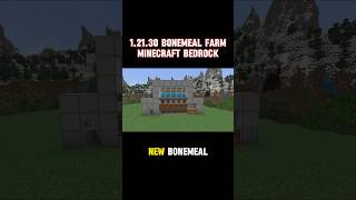 Best 121 Bonemeal Farm Tutorial in Minecraft Bedrock Fixed minecraft minecraftbedrock [upl. by Lzeil556]