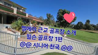 엘에이 근교 골프장 소개 Wilson Golf course 윌슨1편 시니어 천국 골프장 [upl. by Onahpets890]