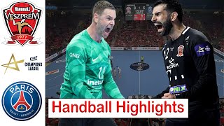 Veszprém HC 🆚 PSG Handball Highlights EHF Champions League 2024 [upl. by Fong559]