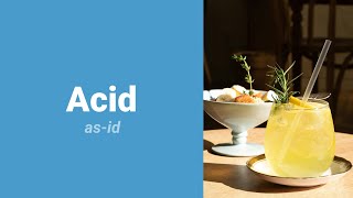 How to Pronounce Acid  Oxford 5000 Advanced English [upl. by Cilla545]