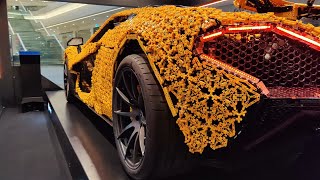 McLaren P1 jedyny jeżdżący egzemplarz zbudowany z LEGO Technic skala 11  SUPER SPORT CAR [upl. by Frech]