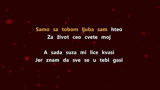 Sasa Matic  Idemo andjele KARAOKE VERZIJA [upl. by Kristopher]