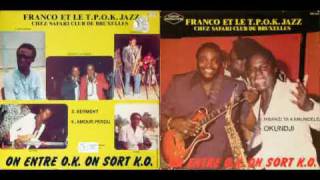 Serment Kikam  Franco amp le TP OK Jazz 1983 [upl. by Alehtse720]