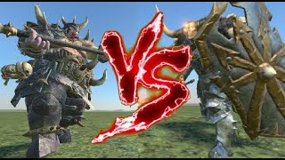 Tamurkhan the Maggot Lord VS Archaon the Everchosen Total War Warhammer 3 [upl. by Analat]