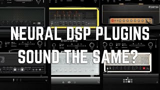 ALL NEURAL DSP PLUGINS COMPARISON 2023 [upl. by Gnoix761]