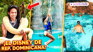 El Parque MÁS IMPRESIONANTE de REPÚBLICA DOMINICANA  Scape Park de Punta Cana🇩🇴😱 [upl. by Ofella]