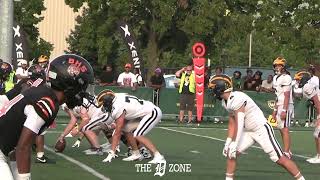 Clarkston 2026 OT Hayden Flavin full game highlights vs Belleville [upl. by Lossa]