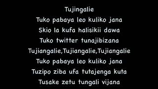 TUJIANGALIE SAUTI SOL ft NYASHINSKI LYRICS [upl. by Sucramal]