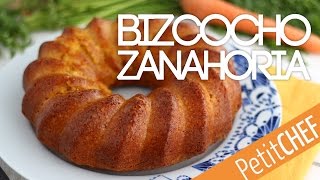 Bizcocho de zanahoria esponjoso  Petitchef [upl. by Bohi145]