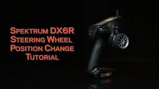 Spektrum DX6R Left Hand conversion and Steering wheel position change [upl. by Atnuahsal378]