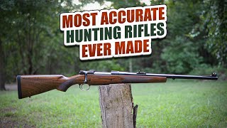 TOP 10 Most Accurate Hunting Rifles Ever Made [upl. by Aisul611]