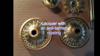 Vintage Sconce Torchiere Lamp Restoration [upl. by Ahsitam]