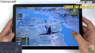 Lenovo Tab M10 3rd Gen Test game PUBG Mobile [upl. by Arahk]