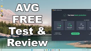 AVG FREE Antivirus Test amp Review 2024  Is It Good Enough  Antivirus Security Review [upl. by Aeht]