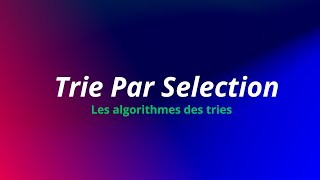 01Trie par Selection [upl. by Haneen]