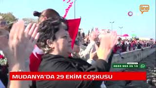 MUDANYADA 29 EKİM COŞKUSU [upl. by Kermie]