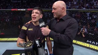 UFC 263 Brandon Moreno Octagon Interview [upl. by Esta611]