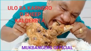 MUKBANG ULO KALDERETA SA KARNERO O SHEEP [upl. by Lillian]