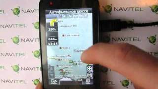 Navitel NEW ROUTING demonstration on RoverPC and Gsmart [upl. by Edorej]